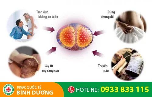 con duong lay nhiem benh lau